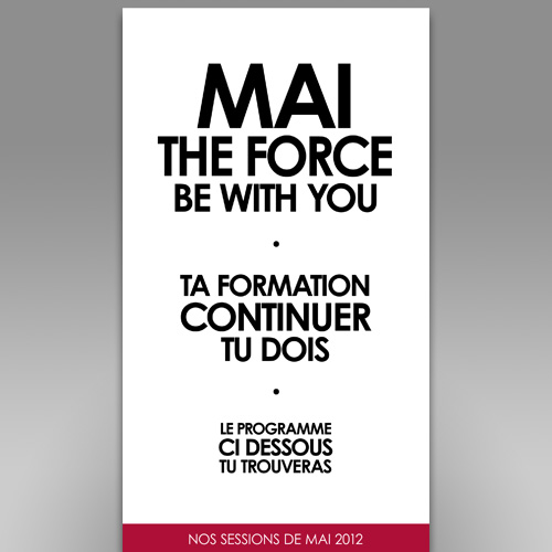 Mai the force be with you