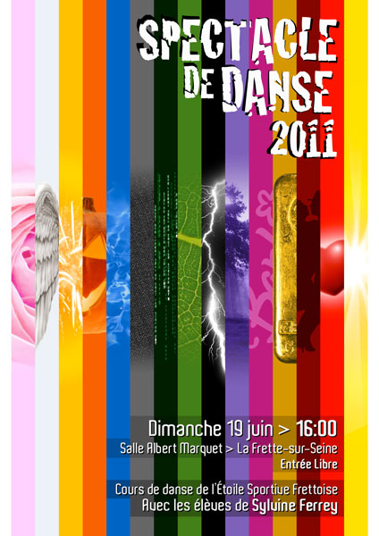 Affiche du spectacle de Danse