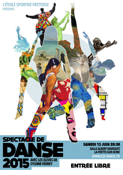 Affiche du spectacle de Danse