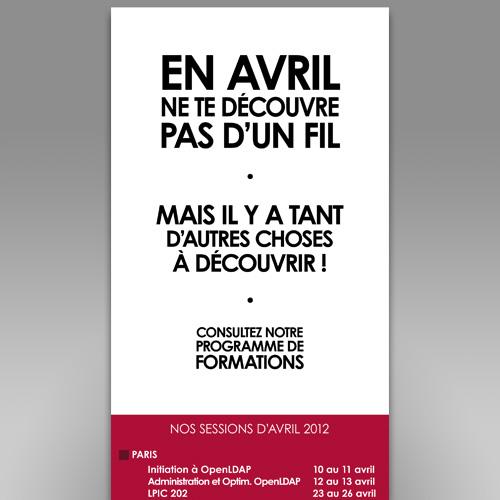 En avril ne te découvre pas d'un fil