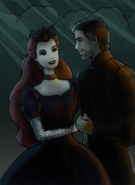 Barbie, la gothique Twlilight