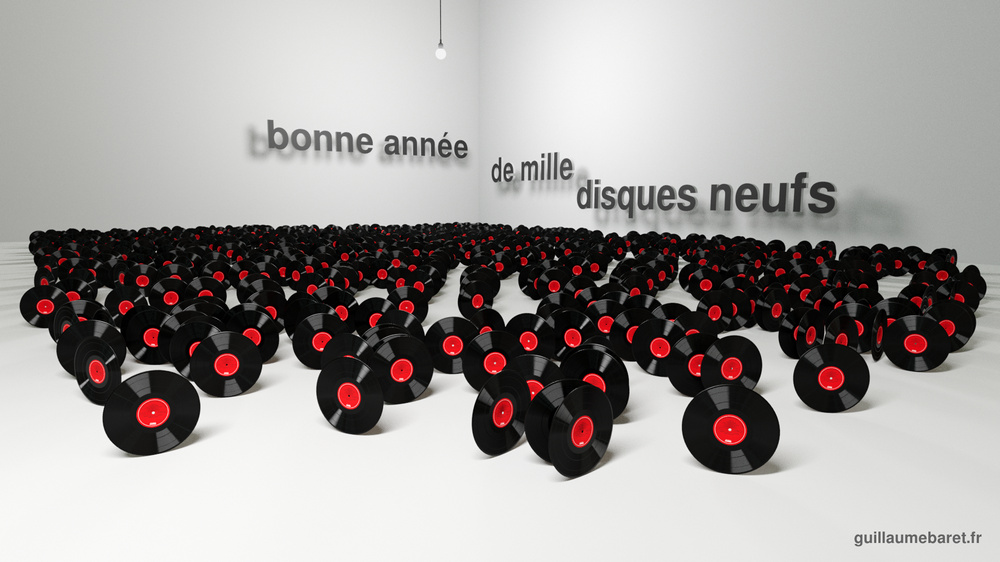 Bonne année de mille disque neufs