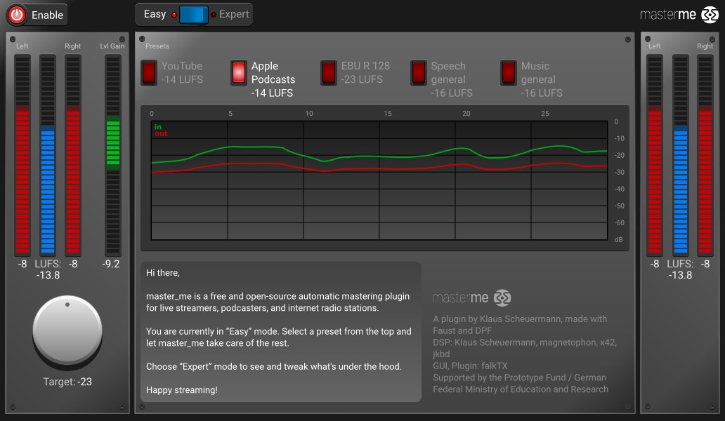 MasterMe mode easy 3