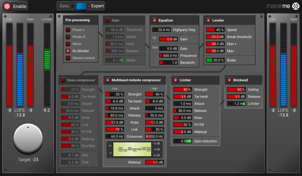 MasterMe mode expert 3