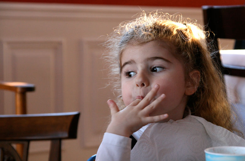 Les enfants se régalent