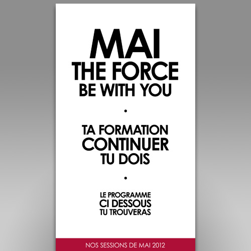Mai the force be with you