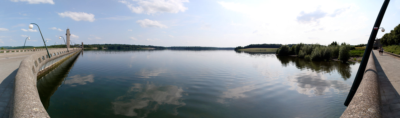 Barrage du lac Plate Taille (Belgique)