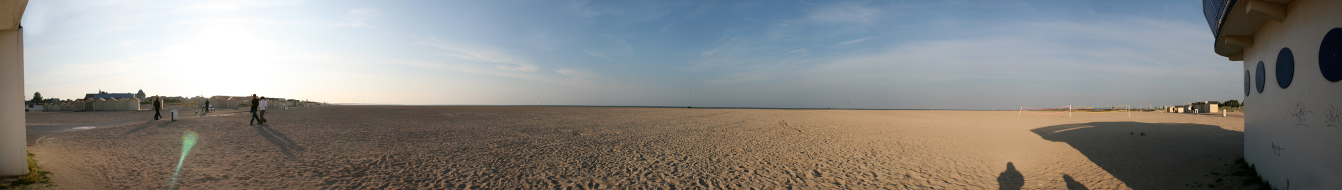 Plage de Ouistreham, dans le Calvados
