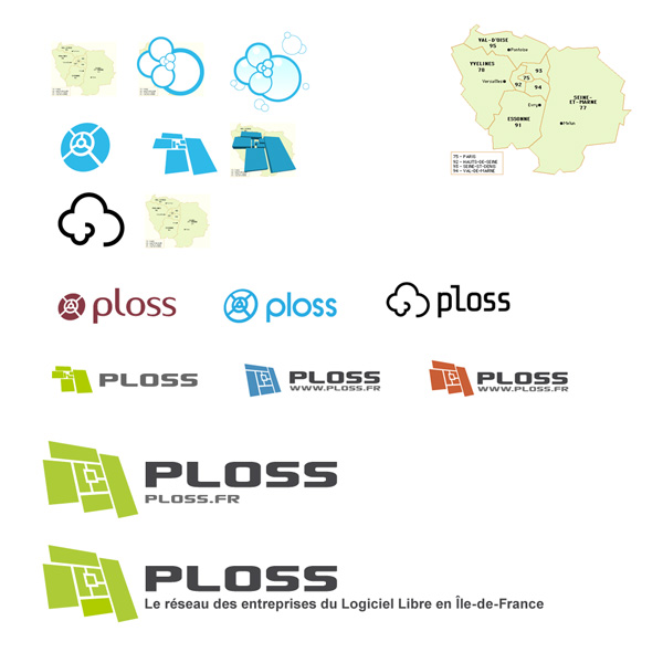 Travail sur le logo Ploss