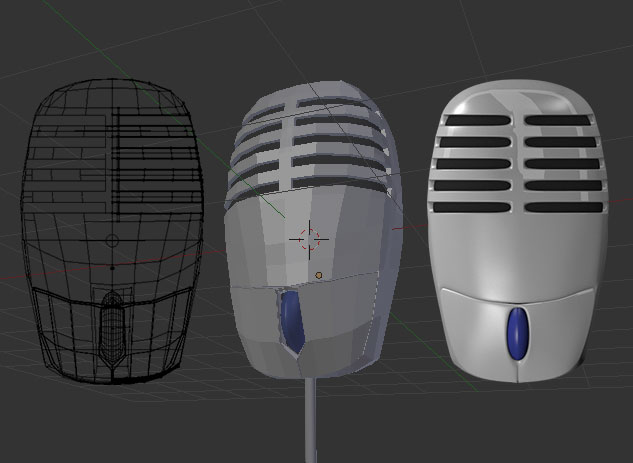 Travail 3D du logo WebStudio