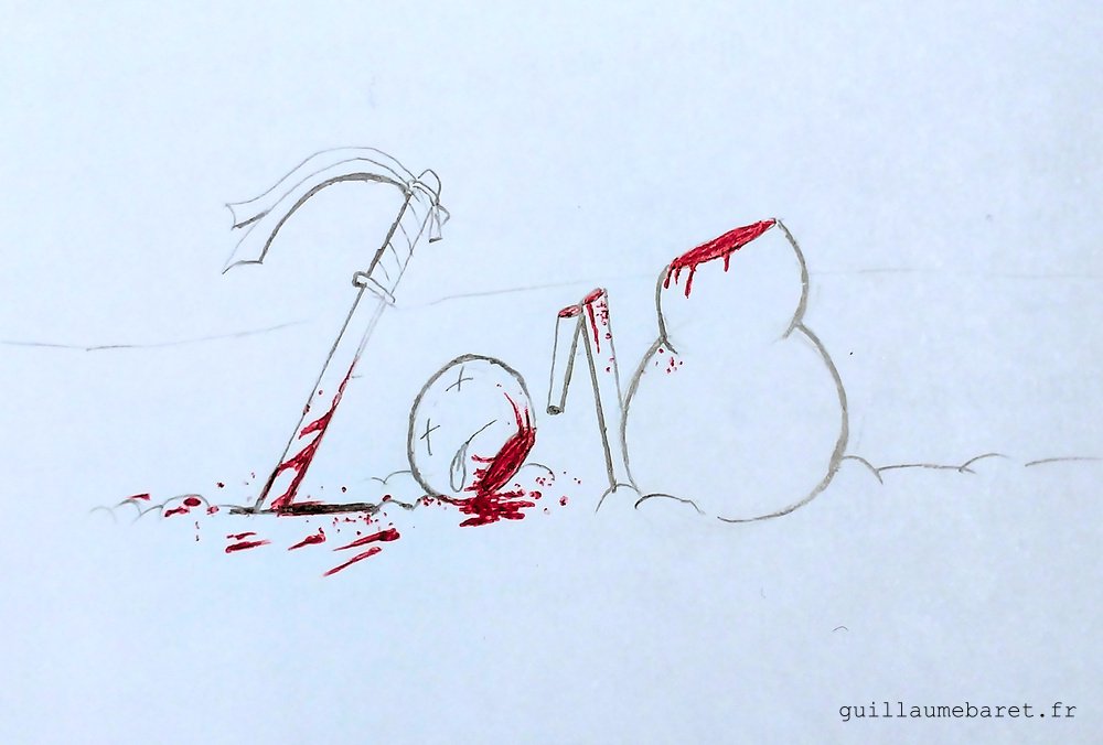 2018 bonhomme de neige… couic