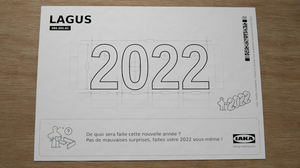 Bonne année 2022 "Lagus IAKA"