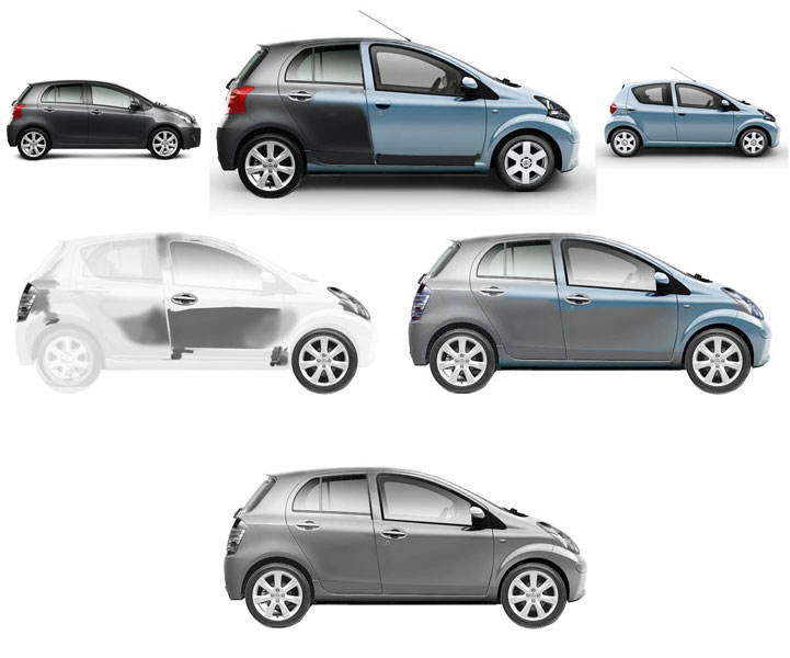 Voiture anonymée (travail)