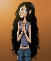 Coloriage : dessin de Laurel