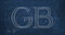 Blueprint du logo GB