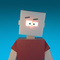 Avatar tête de cube